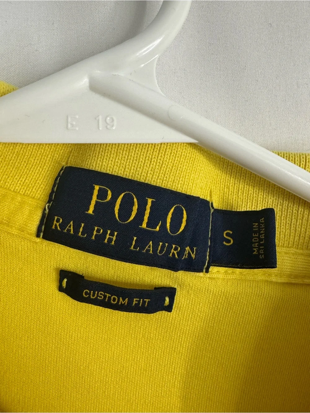 Ralph Lauren Bright Yellow Short-Sleeve Polo